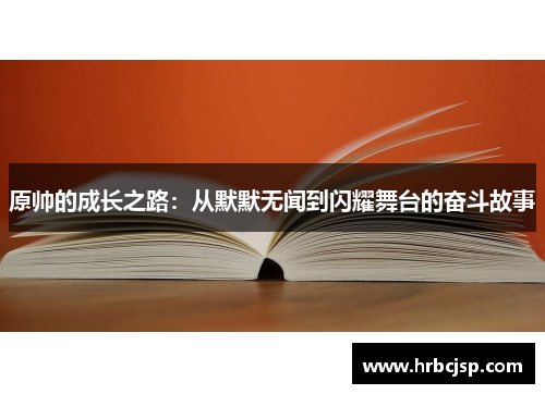 原帅的成长之路：从默默无闻到闪耀舞台的奋斗故事